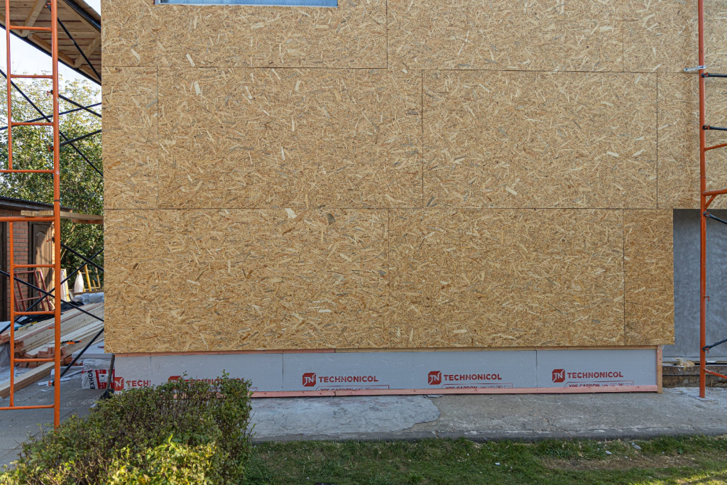 Монтаж Hauberk на OSB Монтаж Hauberk на OSB