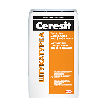 Смесь сухая растворная Ceresit/Штукатурка 25кг в Минске - картинка Картинка: смесь сухая растворная ceresit/штукатурка 25кг в Минске