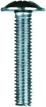 Винт мебельный 4х20, шлиц KOMBI, цинк (пакет/25шт)