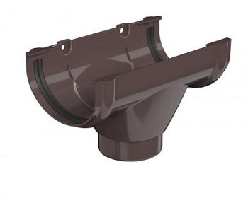 Картинка: воронка желоба тн оптима,коричневый ral 8019 в Минске