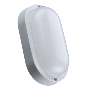 Картинка: светильник светодиодный пылевлагозащищенный 12w, 6000 к, овал, серия button, уп.пленка,truenergy в Минске