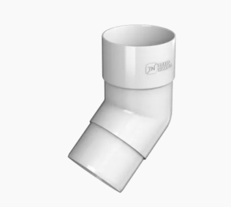 Изображение: колено трубы 135* тн пвх белый,   в Минске