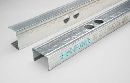 Изображение: профиль для гипсокартона knauf пс 75х50х0,6мм, 3м  в Минске