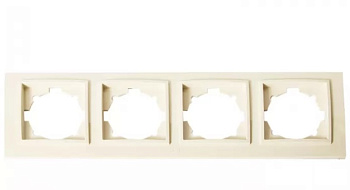 Рамка Zena 4-я кремовый, т.м. El-bi в Минске - картинка Картинка: рамка zena 4-я кремовый, т.м. el-bi в Минске