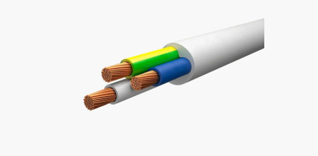 Провод ПВС-Т 2х1,5+1х1,5 (белый) Щучинский завод Автопровод в Минске - изображение Изображение: провод пвс-т 2х1,5+1х1,5 (белый) щучинский завод автопровод в Минске