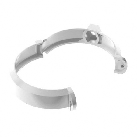 Хомут трубы ТН ПВХ, белый  в Минске - изображение Изображение: хомут трубы тн пвх, белый  в Минске