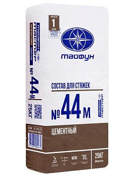 Картинка: стяжка тайфун-мастер № 44м (25кг) в Минске