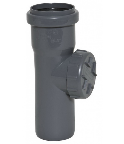 Изображение: прочистка кан. пп 160 с разделителем графит (ral7016) armakan в Минске