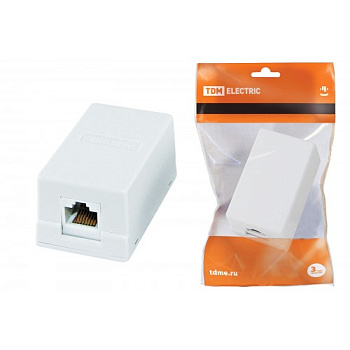 Картинка: компьютерная розетка 1хrj-45, tdm в Минске