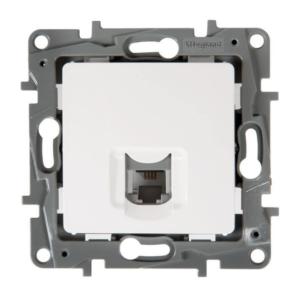 Изображение: розетка телеф rj11 (белая) etika в #REGION_NAME_DECLINE_PP#