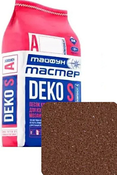 Картинка: песок кварцевый коричневый а4 "тайфун мастер" deko s (мешок 5,4кг) в Минске