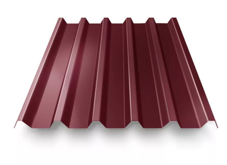 Изображение: профнастил  пса 20/эконом(0,4мм)-пэ-ral3005  (1,5м) в Минске