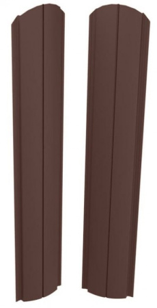 Изображение: штакетник "европланка-свитязь" 130-пэ-ral 8017/8017 х 1,5 в Минске