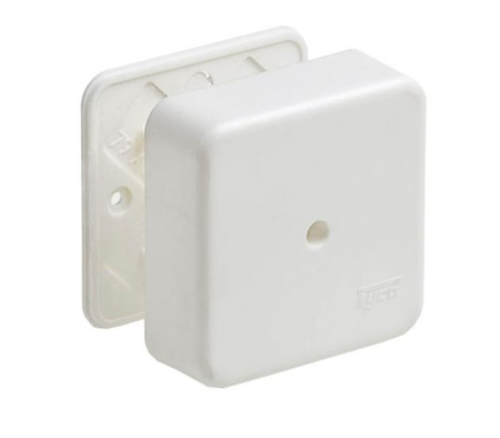 Коробка универс. для кабель-каналов Тусо 80х80х25мм (упак. 70 шт.)   т.м.Кабельмаркет в Минске - изображение Изображение: коробка универс. для кабель-каналов тусо 80х80х25мм (упак. 70 шт.)   т.м.кабельмаркет в Минске