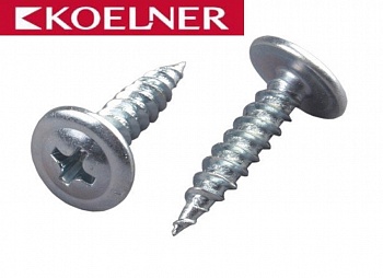 Шуруп самосверлящий для тонких пластин с прессшайбой WFS-4213 (упак/1000шт) т.м. KOELNER