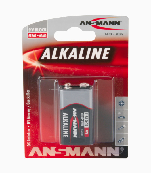 Батарейка Alkaine red 9V E  в #REGION_NAME_DECLINE_PP# - изображение Изображение: батарейка alkaine red 9v e  в #REGION_NAME_DECLINE_PP#