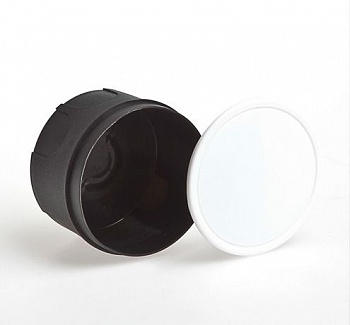 Коробка расп для с/п d=70 мм, h=40 мм (плоская кр) (упак.168шт)   т.м.Кабельмаркет в Минске - картинка Картинка: коробка расп для с/п d=70 мм, h=40 мм (плоская кр) (упак.168шт)   т.м.кабельмаркет в Минске