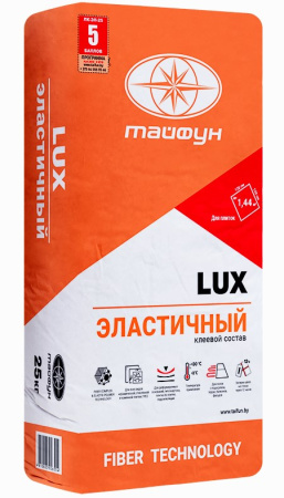 Изображение: клей для плитки эластичный "люкс" (25кг) в Минске