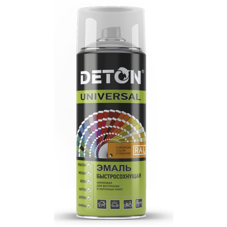 Эмаль-аэрозоль акриловая "DETON UNIVERSAL" быстросохнущая, RAL 5002 ультрамариново-синий, 520 мл в Минске - изображение Изображение: эмаль-аэрозоль акриловая "deton universal" быстросохнущая, ral 5002 ультрамариново-синий, 520 мл в Минске