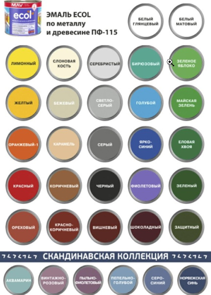 Эмаль ECOL по металлу и древесине (ПФ-115) красно-коричневая глянцевая 1,0л (0,9кг) в Минске - изображение Изображение: эмаль ecol по металлу и древесине (пф-115) красно-коричневая глянцевая 1,0л (0,9кг) в Минске