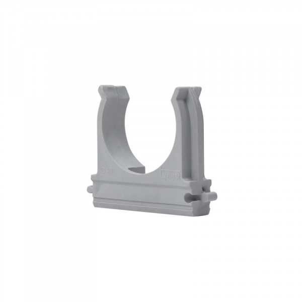 Изображение: крепеж-клипса для трубы 40мм (пласт)  т.м.кабельмаркет в #REGION_NAME_DECLINE_PP#