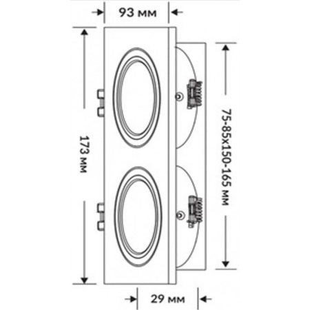 Светильник встраиваемый ULTRA F121 в Минске - изображение Изображение: светильник встраиваемый ultra f121 в Минске