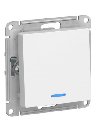 Выключатель AtlasDesign ATN000113 с/подсв., (белый) т.м.Schneider Electric в Минске - изображение Изображение: выключатель atlasdesign atn000113 с/подсв., (белый) т.м.schneider electric в Минске