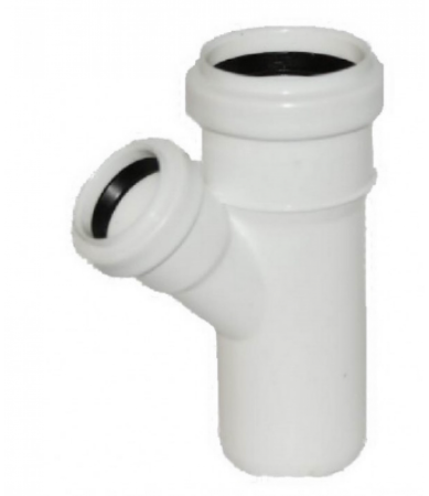 Тройник кан. ПП 50х32х45 (белый) ARMAKAN в Минске - изображение Изображение: тройник кан. пп 50х32х45 (белый) armakan в Минске