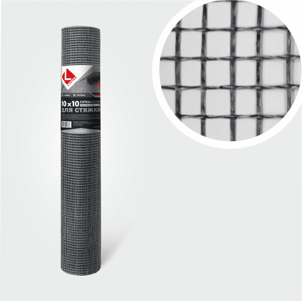 Изображение: стеклосетка для стяжки 10х10; 1х30м в #REGION_NAME_DECLINE_PP#